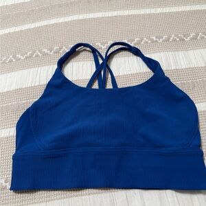lululemon athletica Deep Blue Strappy Sports Bra